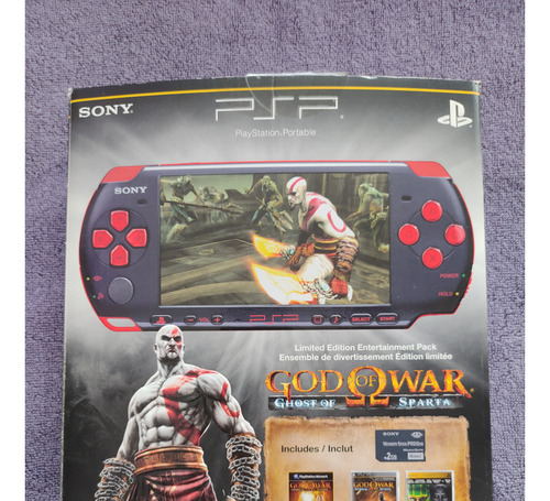 Consola Playstation Portable Psp God Of War Edition