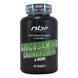 Glucosamin 1500mg Condroitin 1200mg Msm 500mg - 60 Comp Sabor Sem Sabor