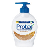 Jabon Para Manos Protex Avena Liquido 221ml 