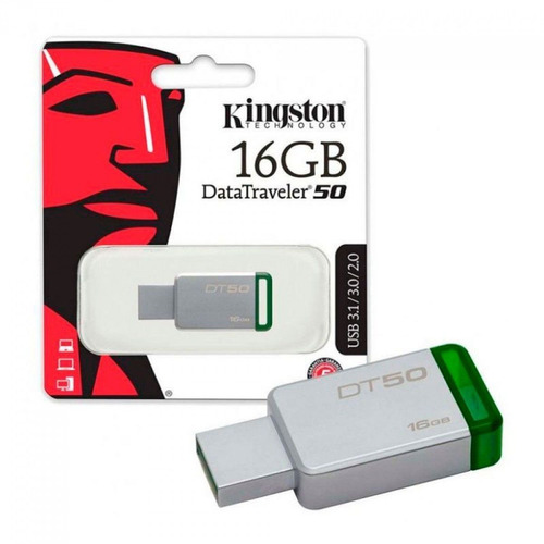 Memoria Usb 3.0 Kingston Dt50 16gb 100% Original Garantizada