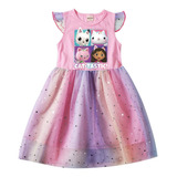 Gabby Cats Vestido De Verano Para Niños Gabby's Dollhouse