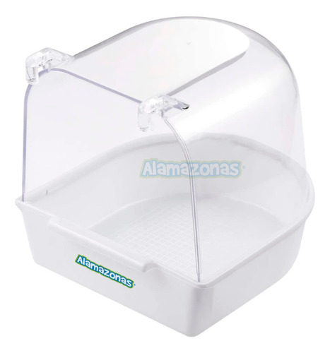 Bañera Exterior Alamazonas® Canarios Periquitos 13x13x12cm