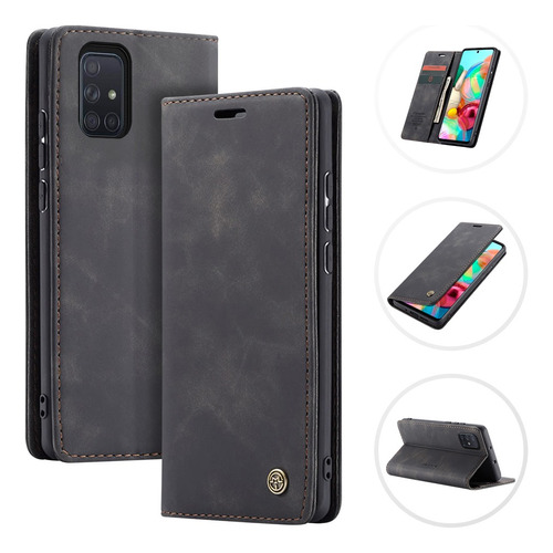 Carcasa Para Samsung Todos Los Modelos Caseme Original Cuero