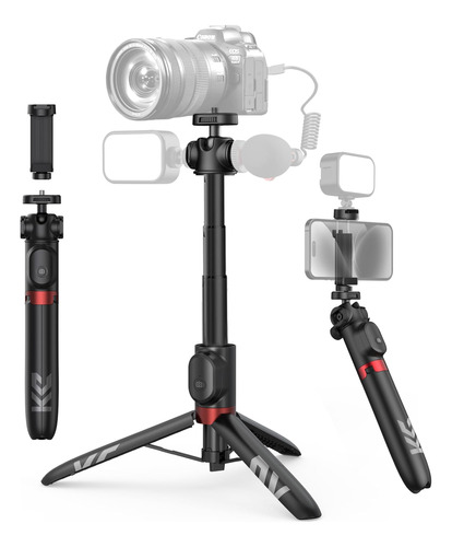 Kraftgeek 48 Vlogging Selfie Stick Trípode Con Control De 3