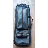 Roland Ea7 Semi Case Couro Com Pelúcia+4 Bolsos 106x34x14