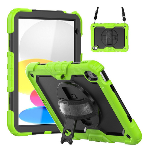 Funda Con Correa Y Protector De Pantalla For iPad De 10.ª