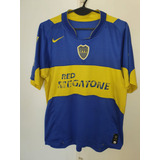 Camiseta Boca Juniors Nike 2005 Red Megatone Rey De Copas