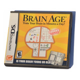 Brain Age Videojuego Mente Nintendo Ds 2008 Usado En Caja