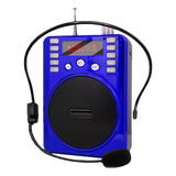 Megafono Amplificador Voz Bocina Bluetooth Radio Recargable
