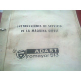 Adast Roamyor 513 Manual De Servicio