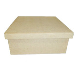 3 Caixa Tampa Sapato 30x30x12 - Mdf 6 Mm - Lembrança