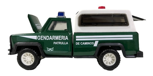 Camioneta 4x4 Metalica Gendarmeria Nacional De Juguete