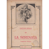Partitura Antiga - La Serenata - Jfsc