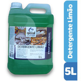 Detergente Limão Líquido Profissional | Lava Louça - 5l
