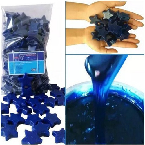 Cera Depilatoria Azul Elástica Star Blue 1k. Perlas