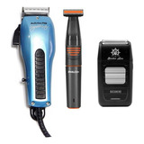 Kit Maquina De Corte Babyliss + Trimmer + Afeitadora