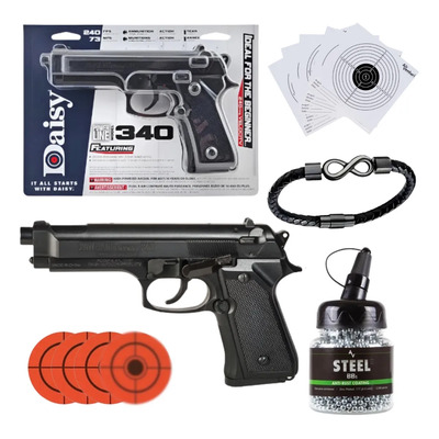 Daisy Powerline 340 Resorte Bbs .177 4.5mm Tipo Beretta Xtc Negro 4.5 Mm | Envío gratis