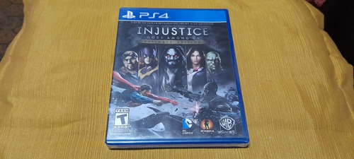 Juego De Ps4 Injustice, Físico Y Sellado