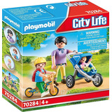Playmobil City Life Mama Con Niños - Sharif Express 70284