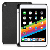 Funda Khomo Para iPad Mini 5 Con Portalapices Gris