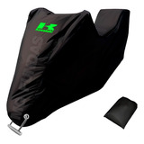 Cobertor Impermeable Moto Kawasaki Versys Con Baul Top Case 