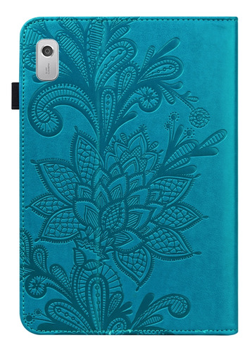 Lace Flower Leather Tablet Case For Lenovo Tab M9