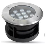 Lampara Empotrado Led Para Piso 12w Luz Calida 3000k Ip66