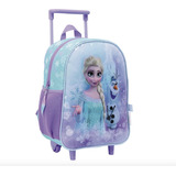 Mochila Jardin Con Carrito Frozen 12'' Wabro Original Elsa