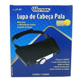 Lupa De Cabeça Led Pala Para Eletronica E Estetica 3 Lentes