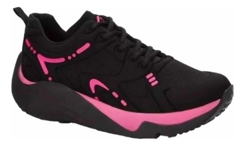 Tenis Sneakers Dama Mujer  Chunky Plataforma 4.5 Cm Casual