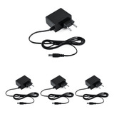 Kit 4 Fontes De Alimentação 12v 1a Ac/dc Ef 1201 L Intelbras