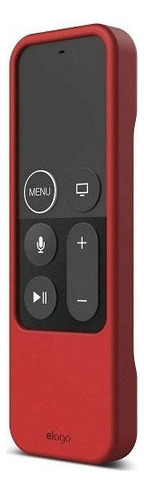Elago Funda De Silicona Compatible Con Apple Tv 4k - Rojo