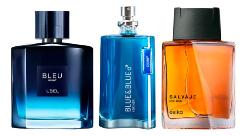 Bleu Intense Night, Blue & Blue Y Salva - mL a $225