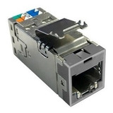 Conector Rj45 Fêmea - Cat6a - Blindado 