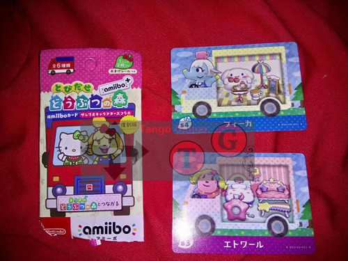 Cartas Amiibo Nintendo Animal Crossing Sanrio (hello Kitty) 