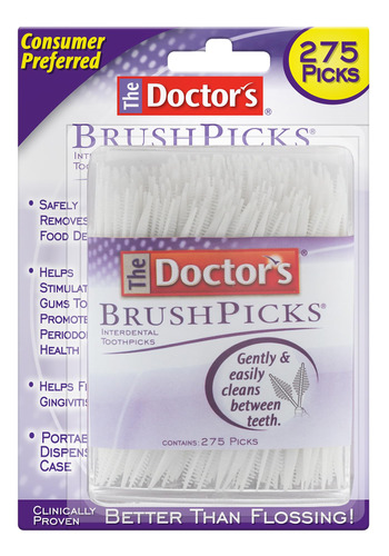 The Doctor's Brushpicks - Palillos Interdentales, 275 Puas