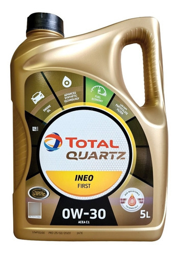 Aceite Total Quartz Ineo First 0w30 5 Litros Motor Turbo Thp