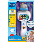 Microfono Vtech Karaoke Luz Y Sonidos P/ Niños Bluetooth