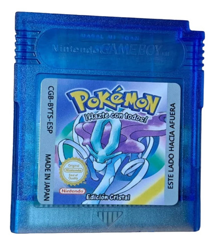 Pokemon Edicion Cristal Gbc Nuevo Español