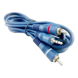 Cable Artekit Miniplug 3.5 Stereo A 2 Rca Macho 2 Metros