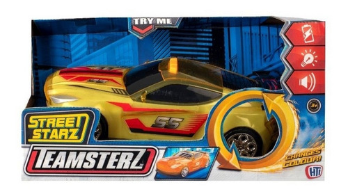 Auto Street Starz Con Luz Y Sonido Teamsterz 28 Cm Lny 14108