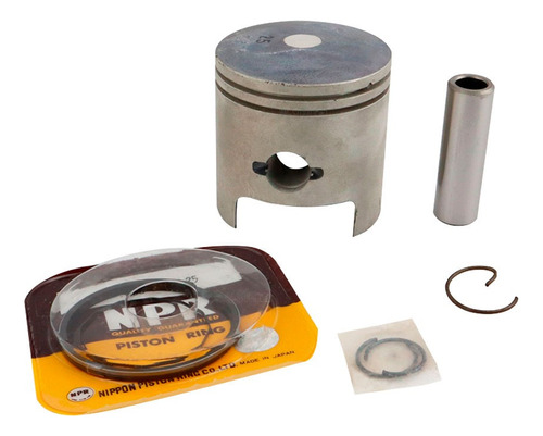 Kit Piston Perno Y Aros Para Honda Lead 80 2t Japon