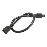 Cable De Extensión Micro-usb M/h De 25 Cm 2 Piezas