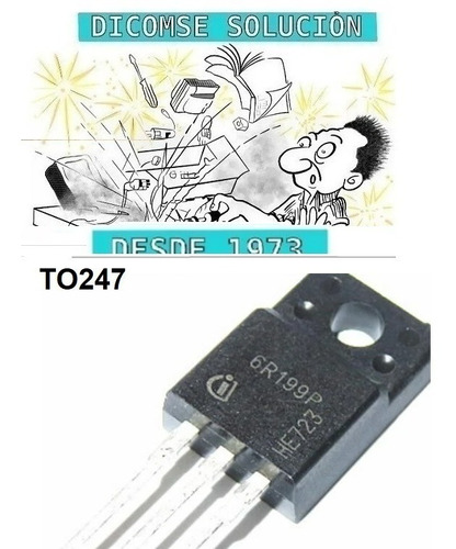 Transistor 6r199p 6r199 Mosfet Canal N 16a 650v 139w To247