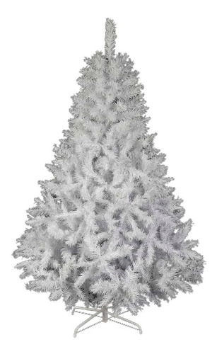 Arbol De Navidad Pino Bavaro Lujo Blanco 190 Cm Naviplastic