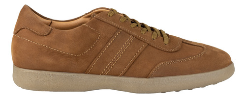 Zapatos Urbanos Hombre Piel Gamuza 3404 Camel Gino Cherruti