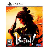 Jogo Ps5 Like A Dragon Ishin Fisico