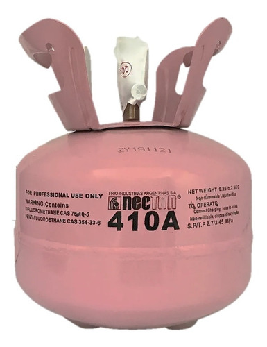 Garrafa Gas Refrigerante R410a Necton 2.8kg