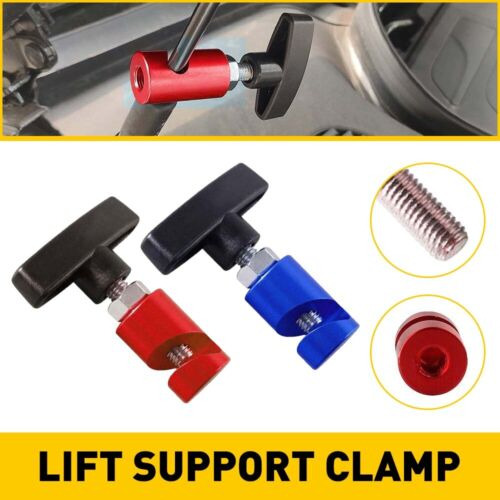 2x Car Engine Hood Lift Rod Support Clamp Shock Prop Str Ggg