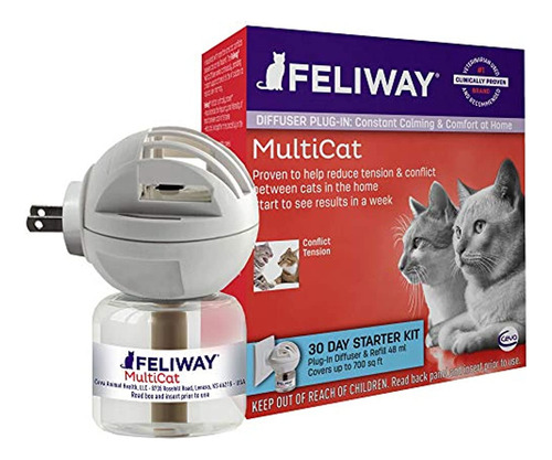 Kit De Inicio Del Difusor Multicat Feliway | Constante Armon